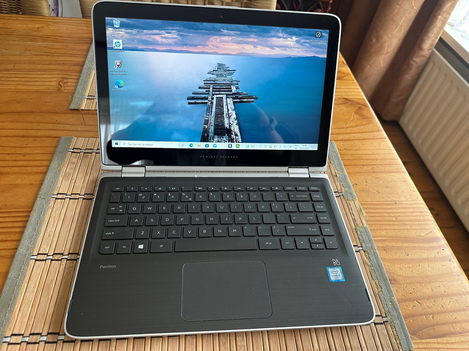 Hp laptop 14 inch 2 in 1 met touchscreen