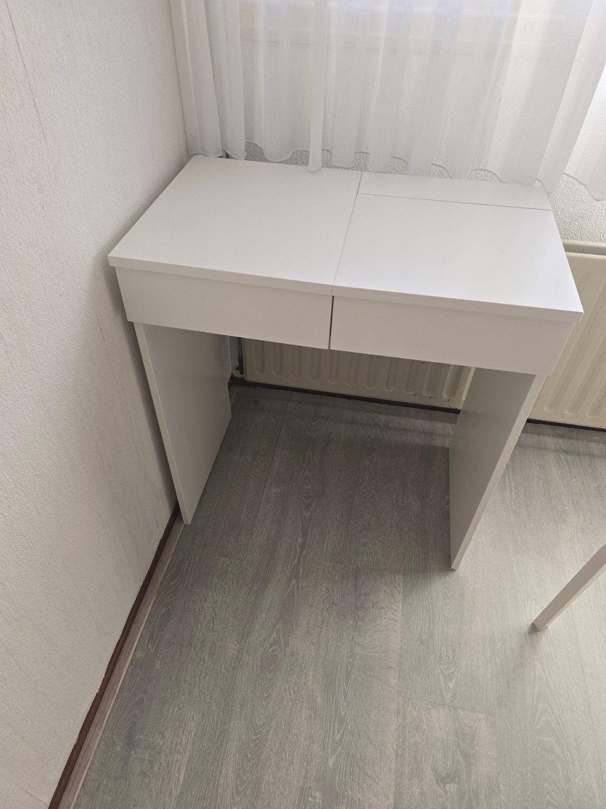 IKEA Kaptafel/Bureau wit MDF met spiegel en opbergruimte, Ophalen
