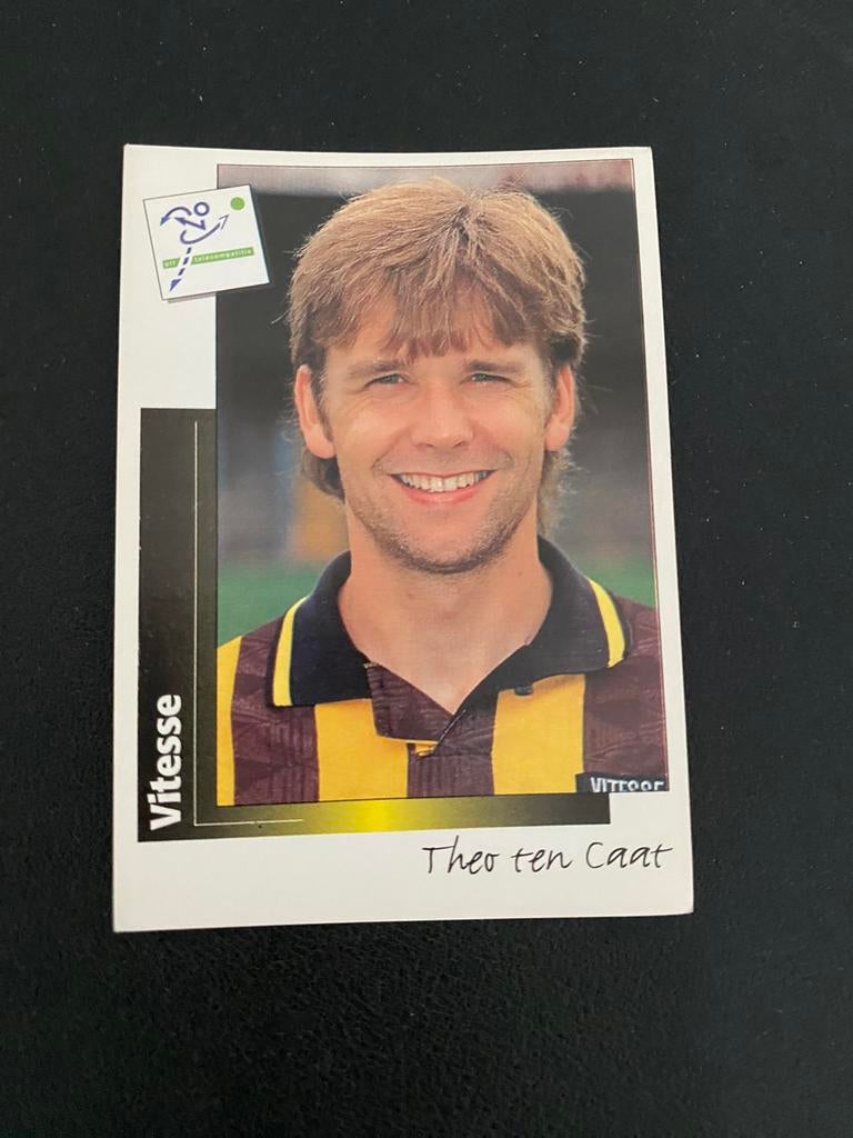 Theo ten Caat - Vitesse - Panini Voetbal 96, Ophalen of Verzenden, Zo goed als nieuw, Vitesse, Poster, Plaatje of Sticker