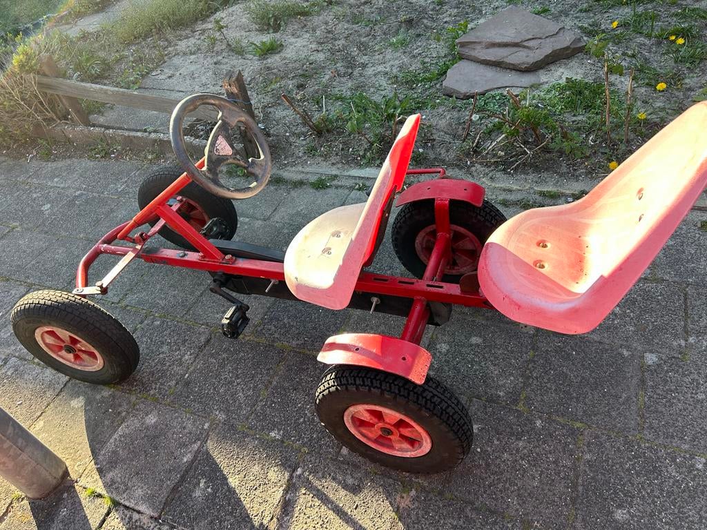 Rode skelter met duozit - Plezier voor twee!, Ophalen of Verzenden, Gebruikt, Overige merken, Duozit