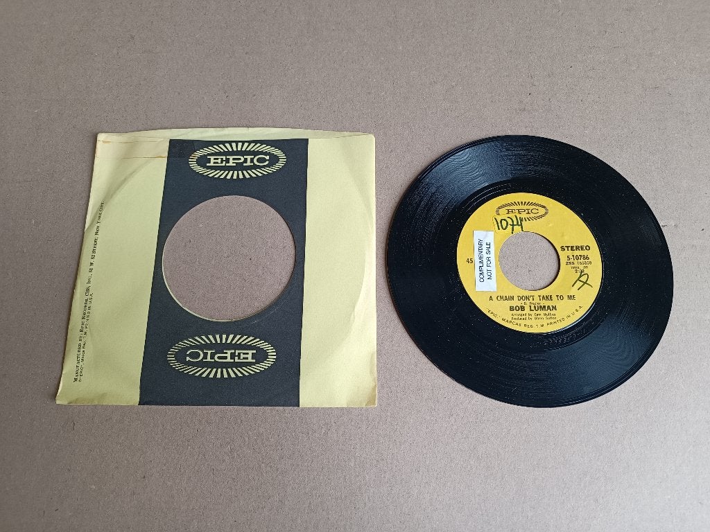 Single: Bob Luman - A Chain Don't Take To Me/ USA, Verzenden, Gebruikt, Pop
