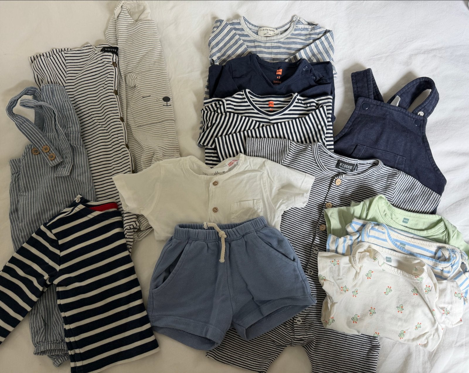 Zomerkleding baby maat 62 - jongen, Kinderen en Baby's, Ophalen, Gebruikt, Jongetje, Setje