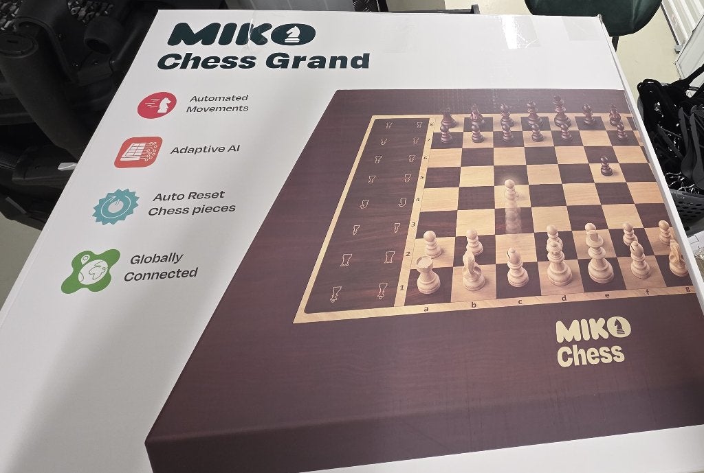 Miko Chess Grand – Elektronisch Schaakbord – Splinternieuw, Een of twee spelers, Ophalen, Nieuw, Miko