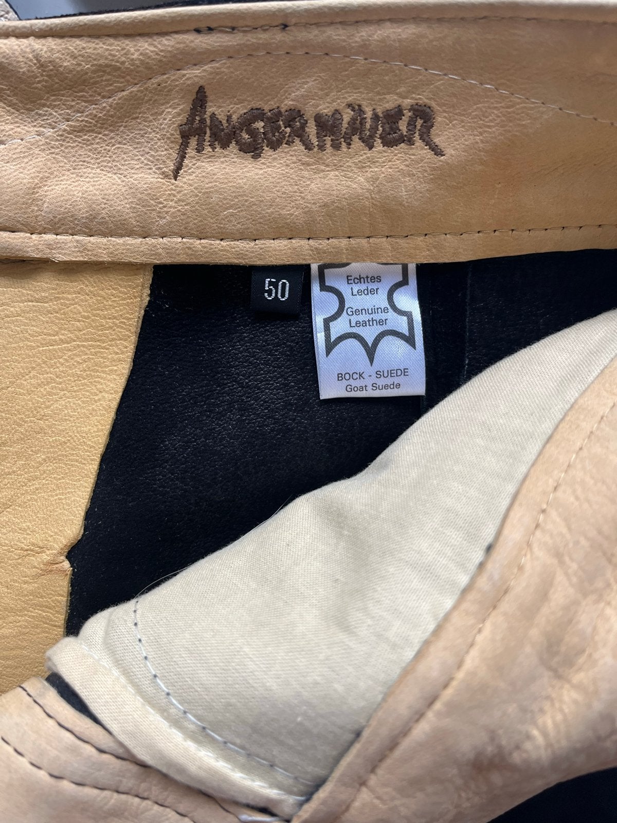 Foto 2 van Angermaier Lederhose met geruit overhemd