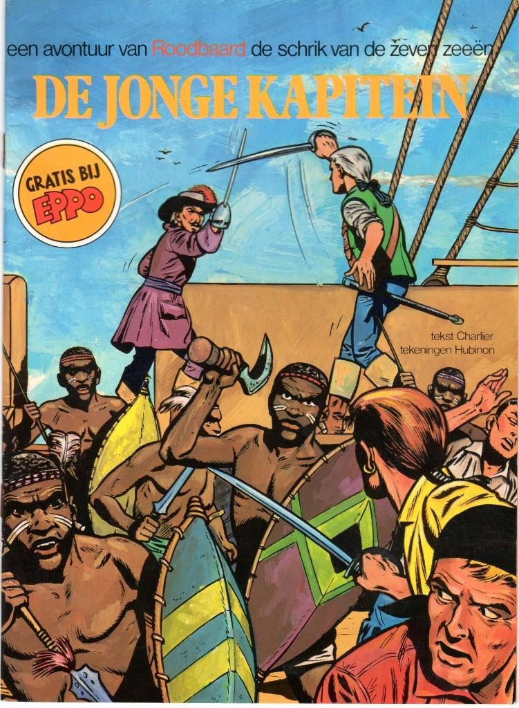 Roodbaard - de jonge kapitein Eppo uitgave (14-1979), Boeken, Eén stripboek, Ophalen of Verzenden, Gelezen