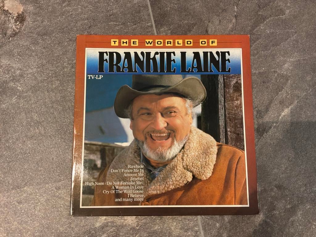 The World of Frankie Laine TV-LP, Ophalen of Verzenden, Gebruikt, 12 inch