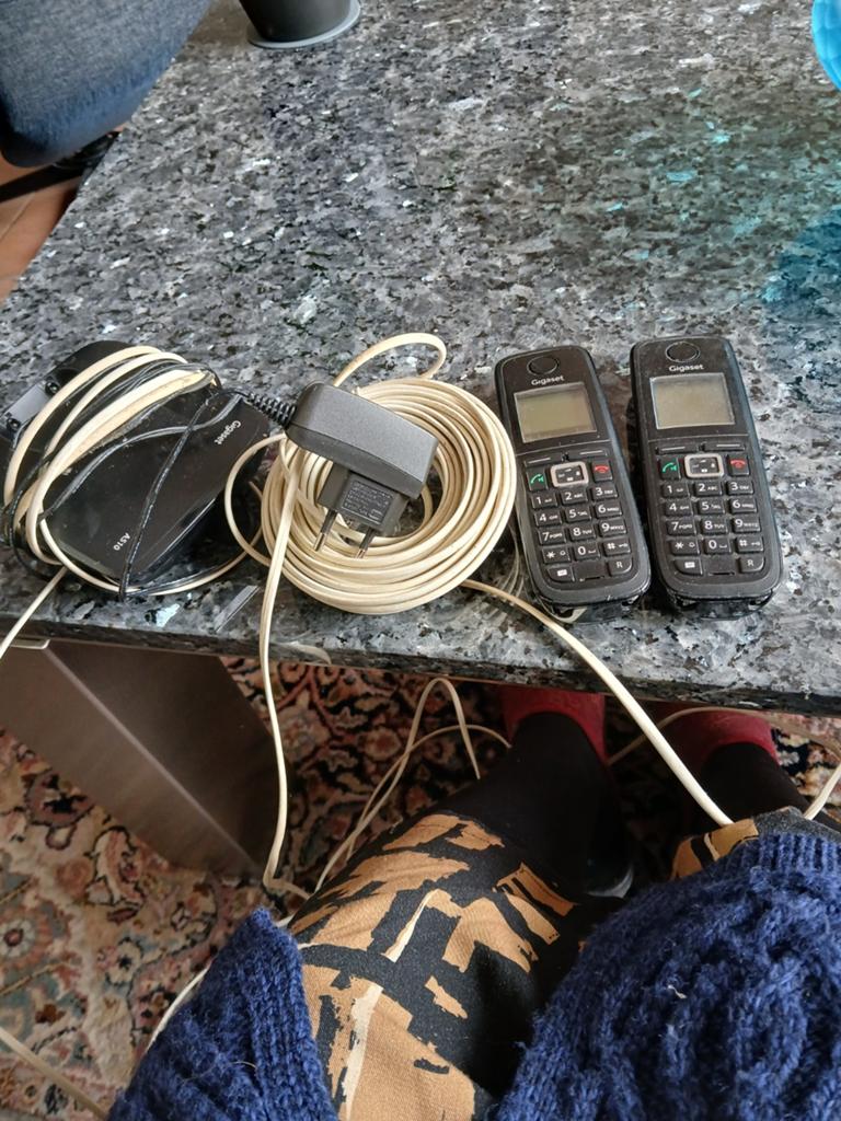 Gigaset telefoon een voor boven en beneden.Gratis afhalen, Ophalen, 1 handset