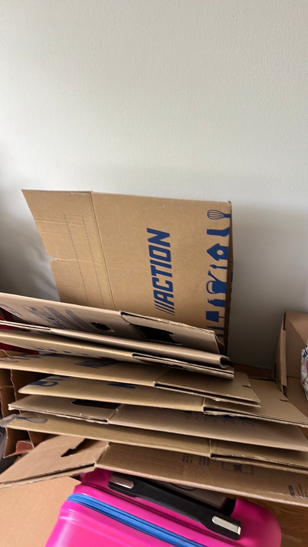 Gratis ophalen 8 verhuisdozen 1x gebruikt, Doe-het-zelf en Verbouw, Ophalen, Doos, 50 tot 75 cm, Minder dan 40 cm