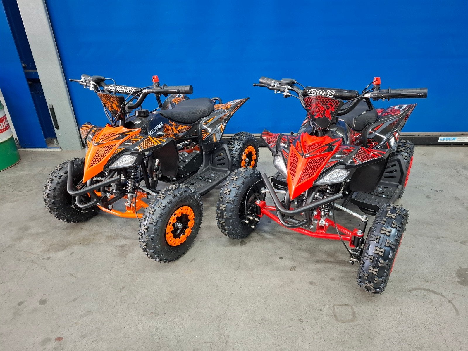 NIEUW! highper 50cc miniquad minicrosser minibike DSLmotoren, Ophalen of Verzenden
