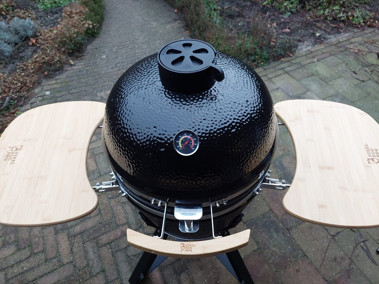 Kamado egg bbq Large 21 inch! Nieuw, Tuin en Terras, Houtskoolbarbecues, Ophalen, Zo goed als nieuw