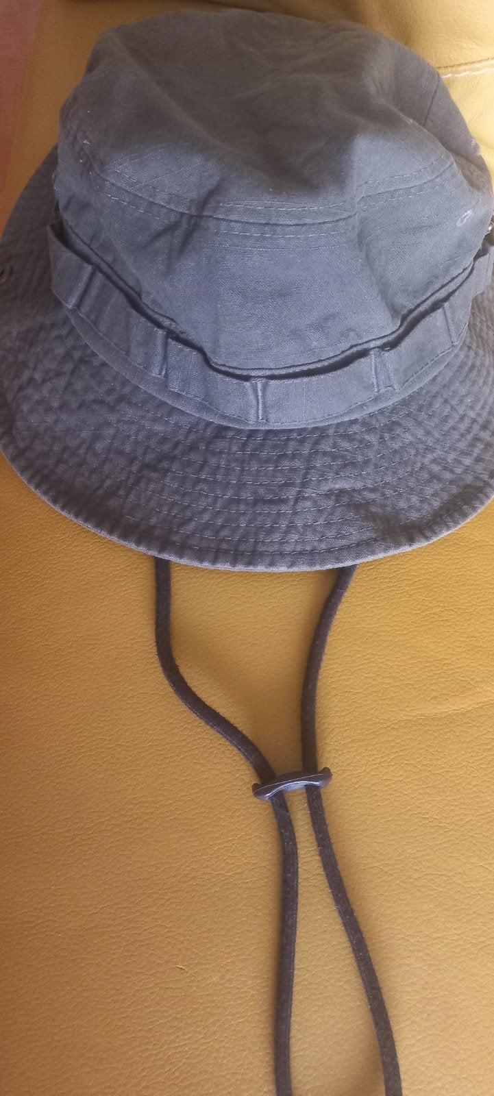 Outdoor Vissershoed / Safari Hoed (Kaki / Groengrijs), Ophalen of Verzenden, Gedragen, One size fits all, Hoed