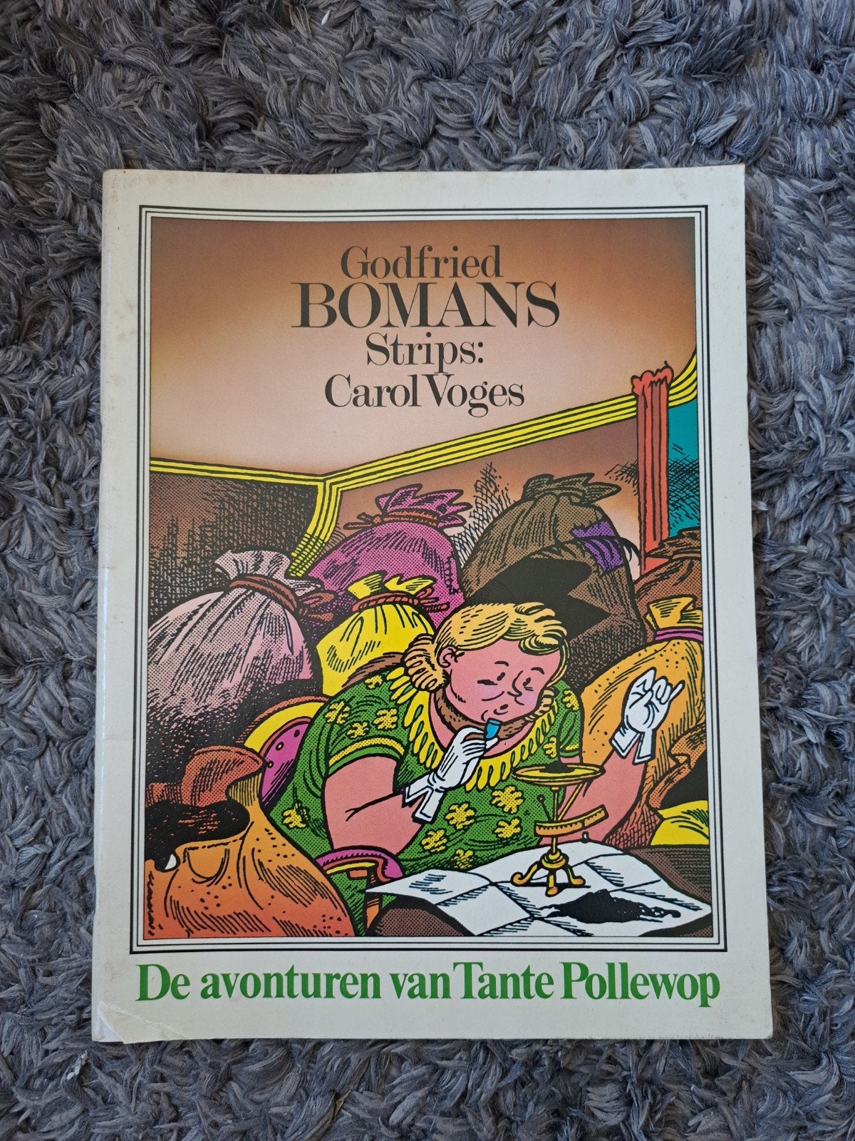 Godfried Bomans Strips: De avonturen van Tante Pollewop, Eén stripboek, Ophalen of Verzenden, Gelezen, Godfried Bomans, Carol Voges