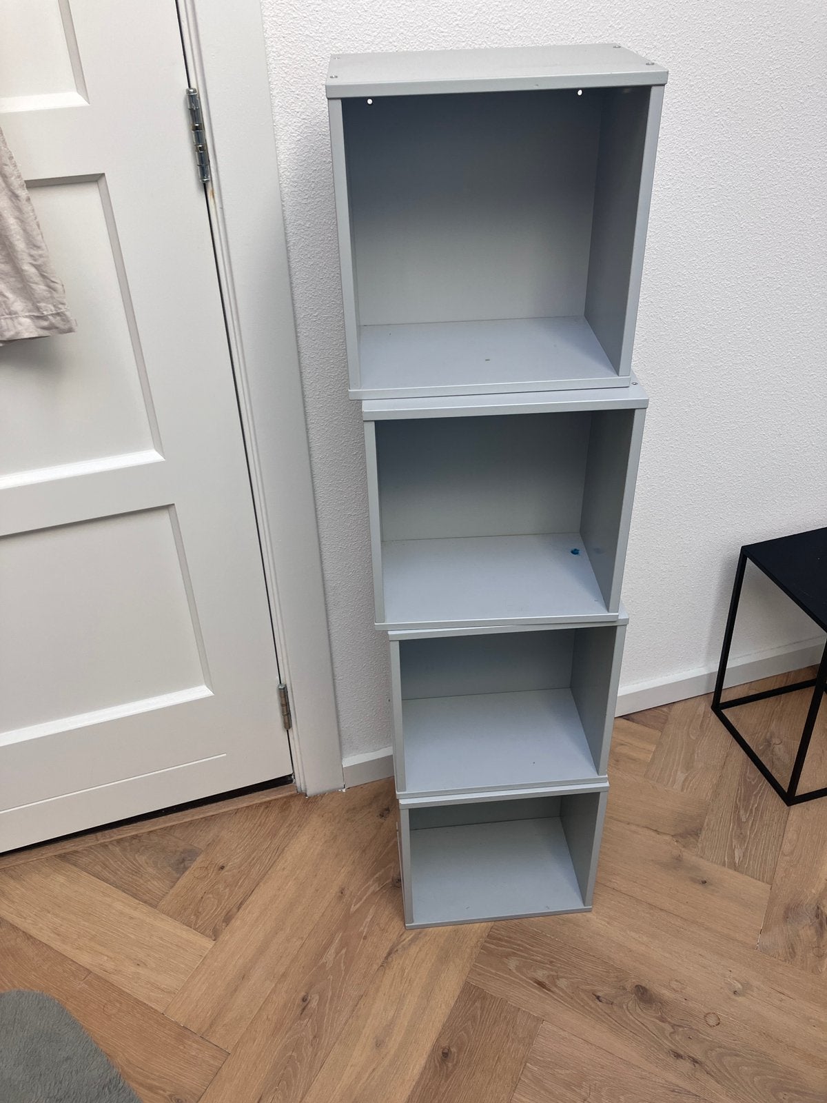 4x Ikea Forhoja kastje grijs, Ophalen, Gebruikt, Minder dan 150 cm, Minder dan 100 cm