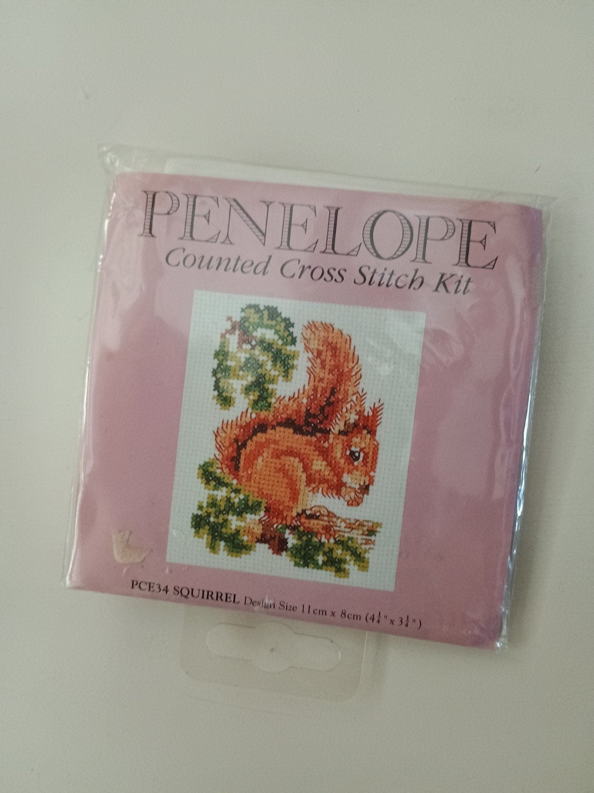 Borduurpakketje Eekhoorn, Ophalen of Verzenden, Borduurpakket