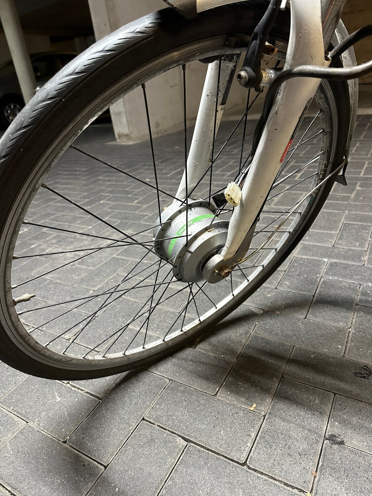 Giant Twist E-bike voorwiel met motor, Fietsen en Brommers, Ophalen of Verzenden, Gebruikt