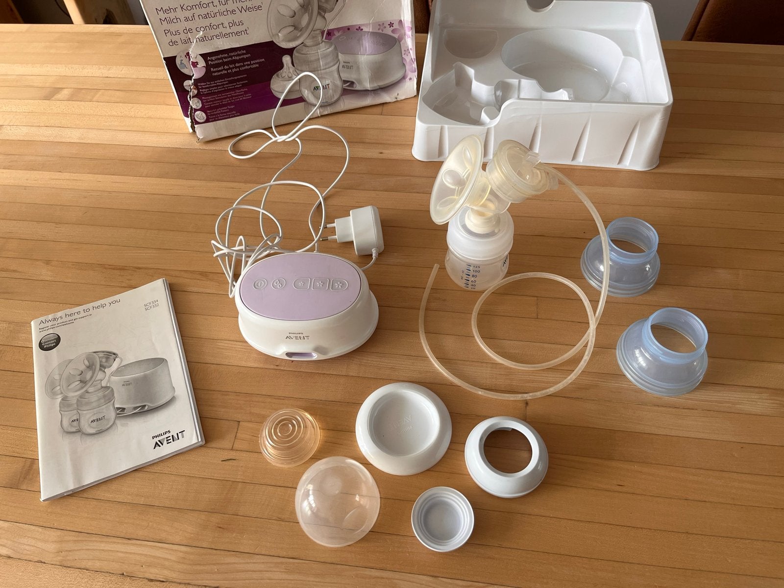 Philips Avent Borstkolf SCF334/02 -, Ophalen of Verzenden, Gebruikt, Borstkolf, Philips Avent