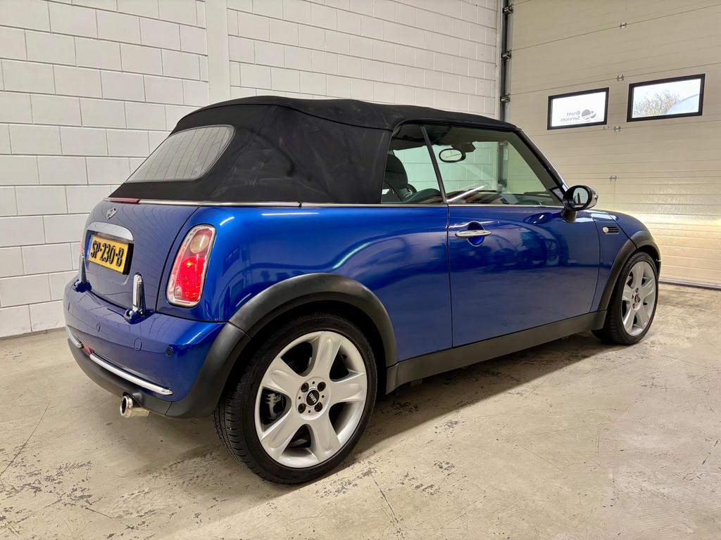Mini Mini Cabrio 1.6 Cooper Bj.07|AUTOMAAT|Leer|Xenon|Top Co, Gebruikt, Zwart, 4 cilinders, 116 pk