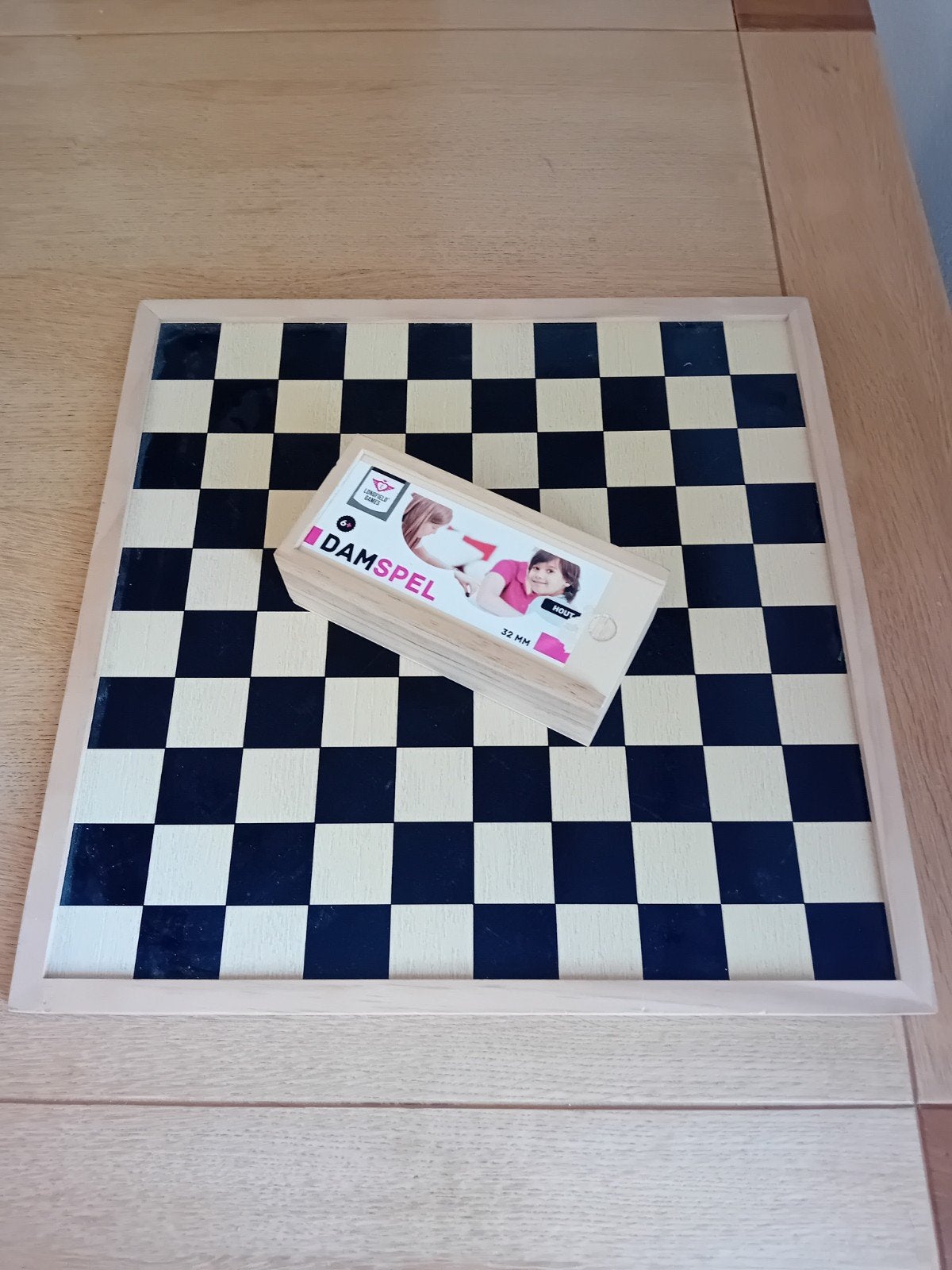 Damspel (is tegelijk schaakbord), Ophalen of Verzenden