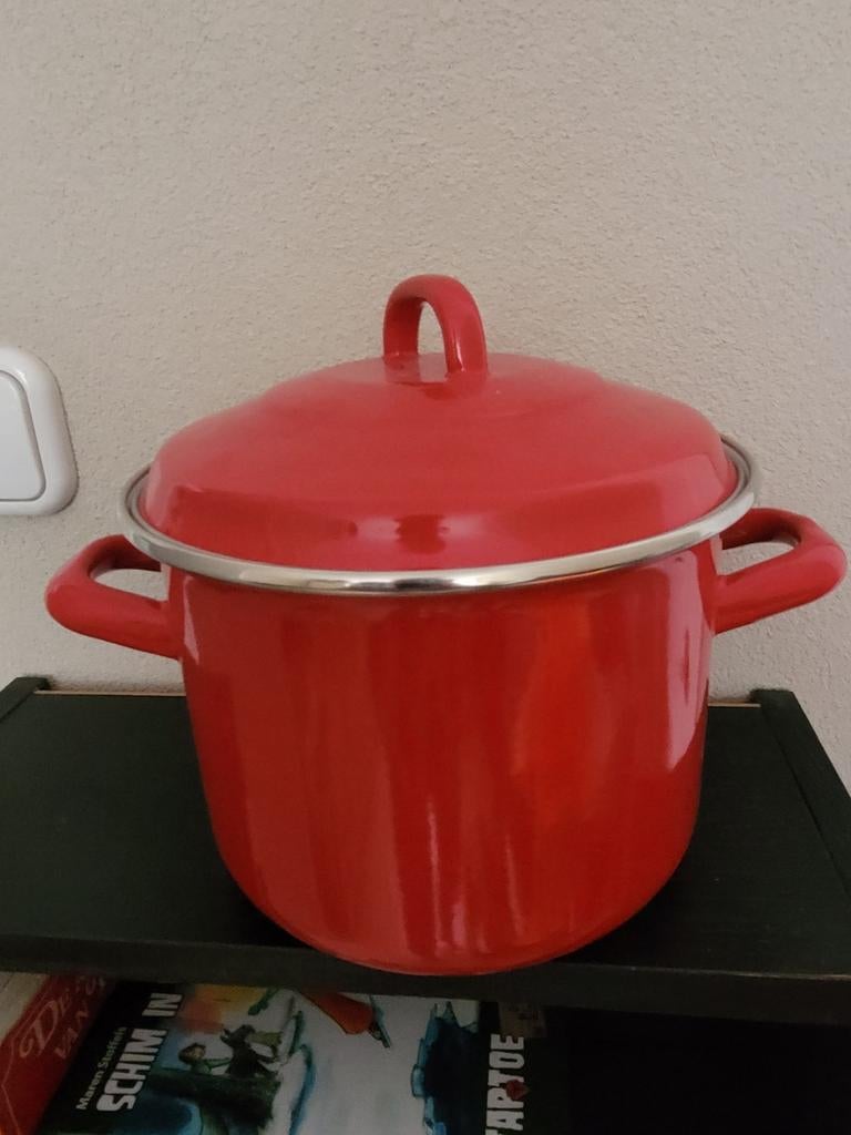 Rode soeppan, Ophalen, Nieuw, Overige materialen
