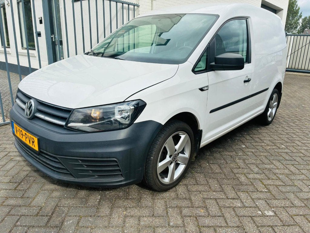 Volkswagen Caddy 2.0 TDI 102pk DSG L1h1 2020 Wit 101.717km, Auto's, 4 cilinders, Volkswagen, Wit, 102 pk