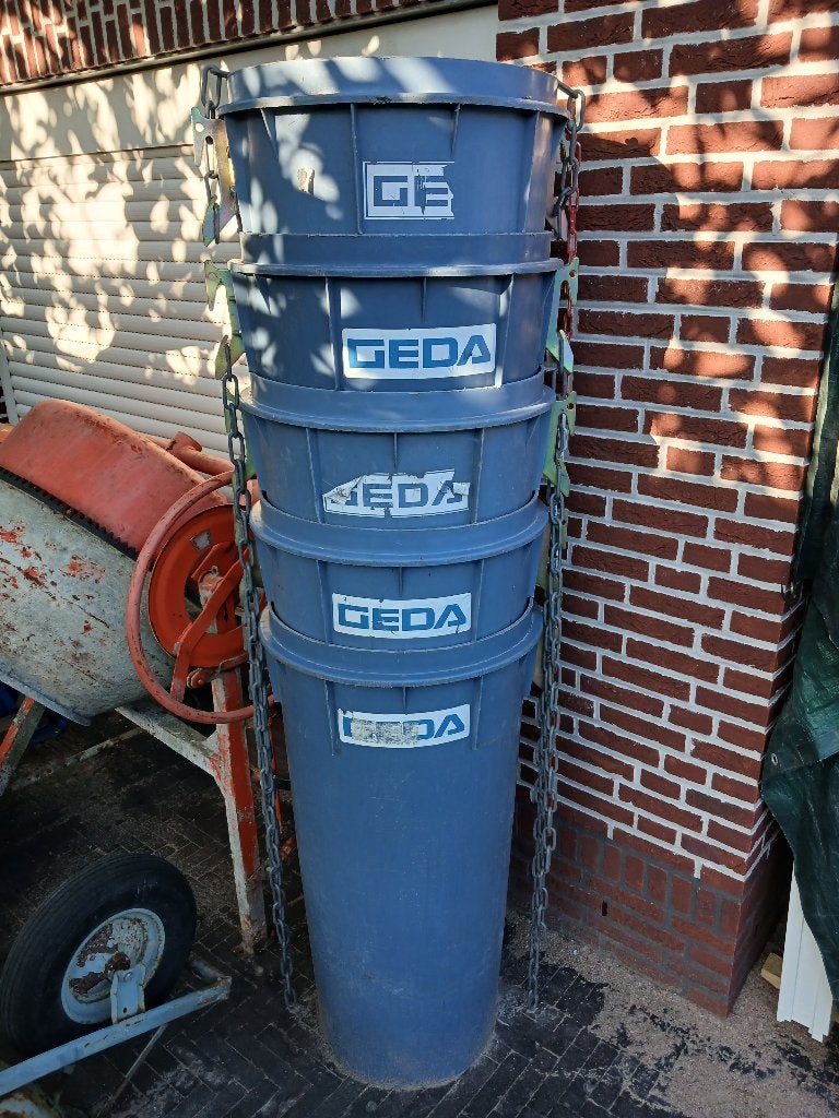 Stortkokers van Geda - 5 stuks, Ophalen, Overige materialen, Gebruikt, Overige typen