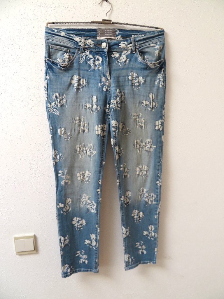 M54 CECIL aparte jeans broek blauw maat 29 = 38, Maat 38/40 (M), Blauw, Ophalen of Verzenden, Zo goed als nieuw