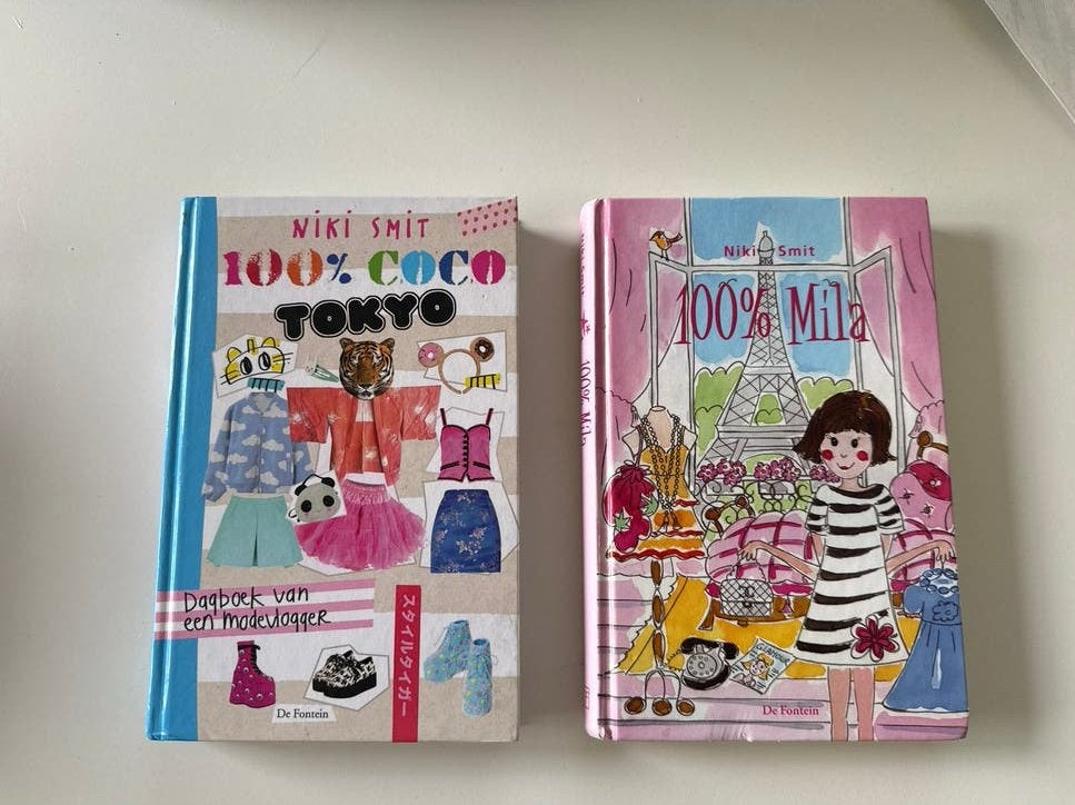 100% Coco Tokyo & 100% Mila - Niki Smit (2 boeken), Ophalen of Verzenden, Gelezen, Fictie