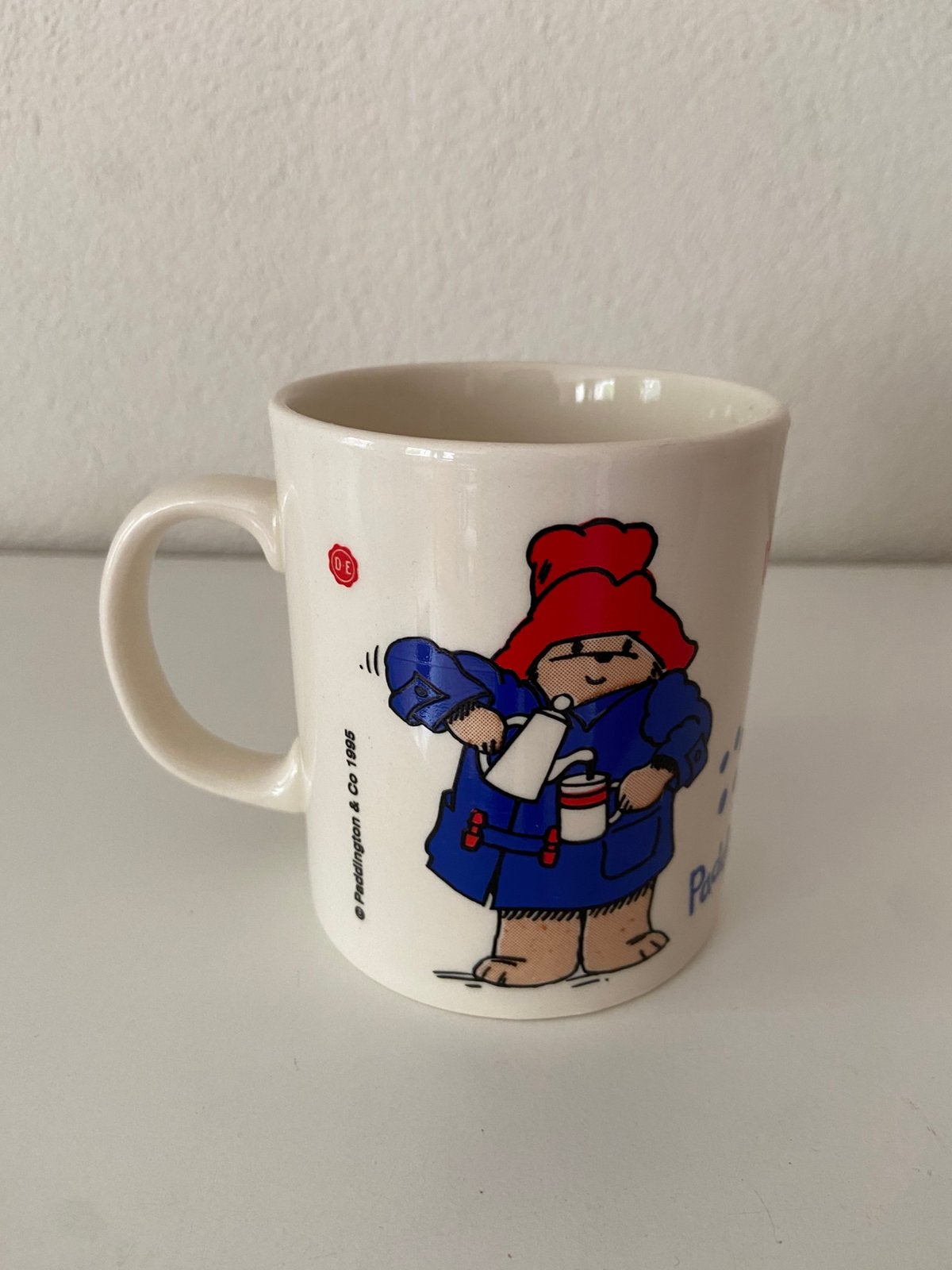 Vintage 90s Paddington “I’ts Always Time For Coffee” Mok, Overige merken, Verzenden, Mok, Zo goed als nieuw