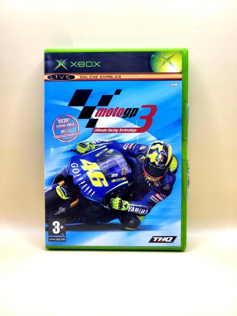 MotoGP 3 - Xbox Original, Microsoft, Racen en Vliegen, Eén computer, Ophalen of Verzenden