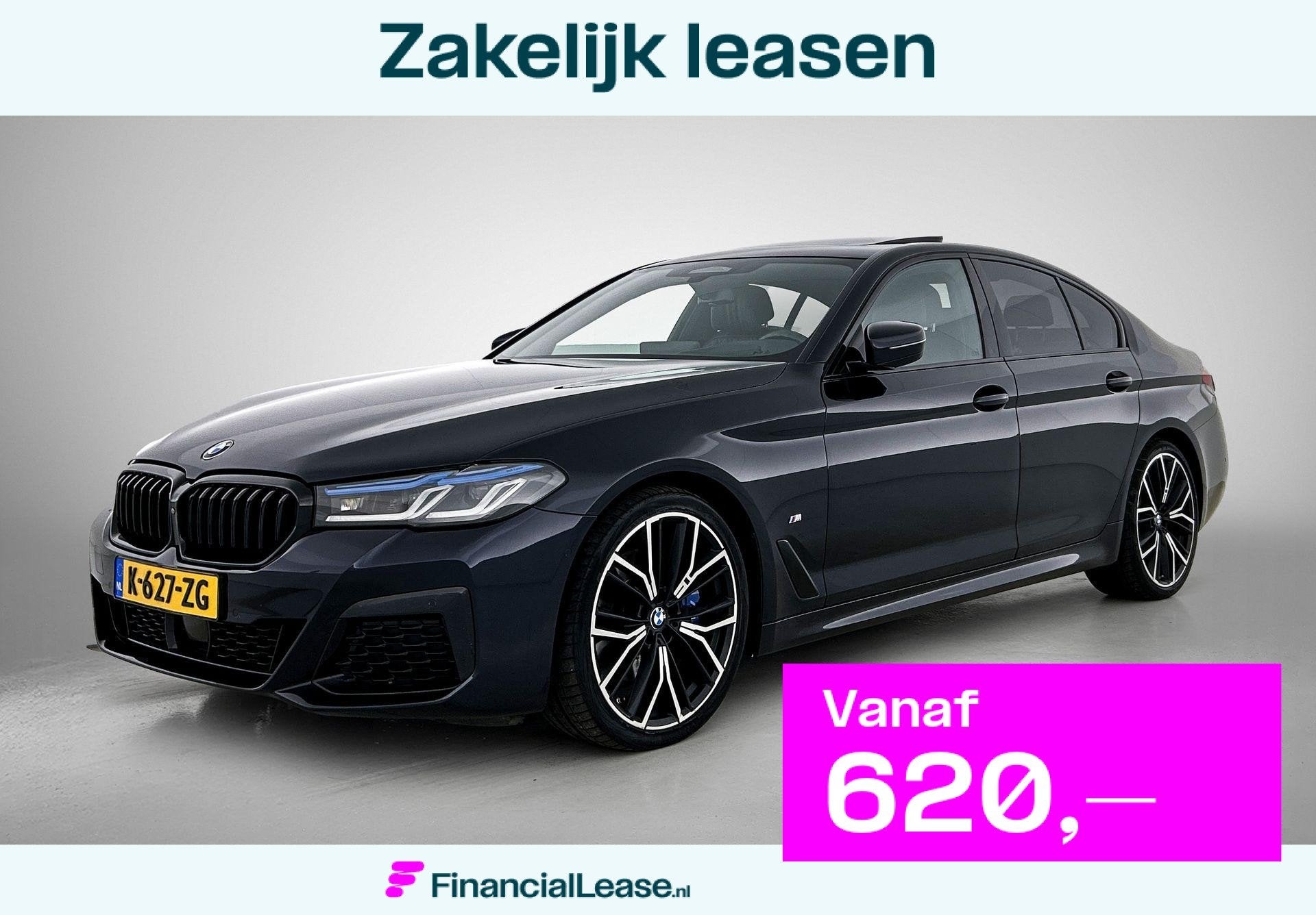 BMW 5-serie 530i High Executive | M PAKKET | PANORAMADAK | L, Automaat, Achterwielaandrijving, Gebruikt, Euro 6
