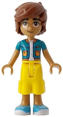 LEGO Friends frnd0778 Friends Leo - Dark Turquoise Jacket,, Lego, Nieuw, Friends, Ophalen of Verzenden