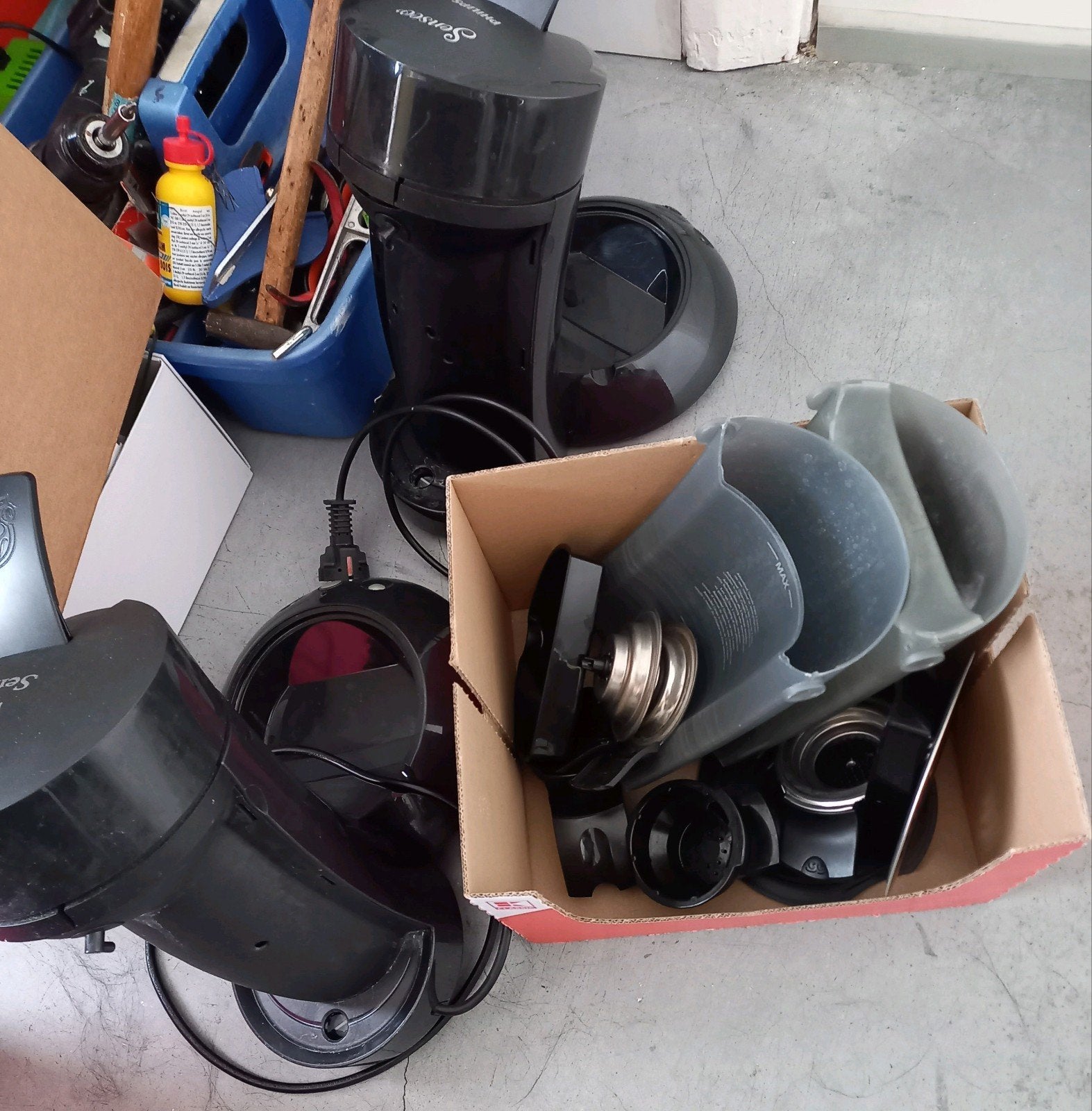 Gratis 2x senseo defect, Ophalen, Koffiemachine