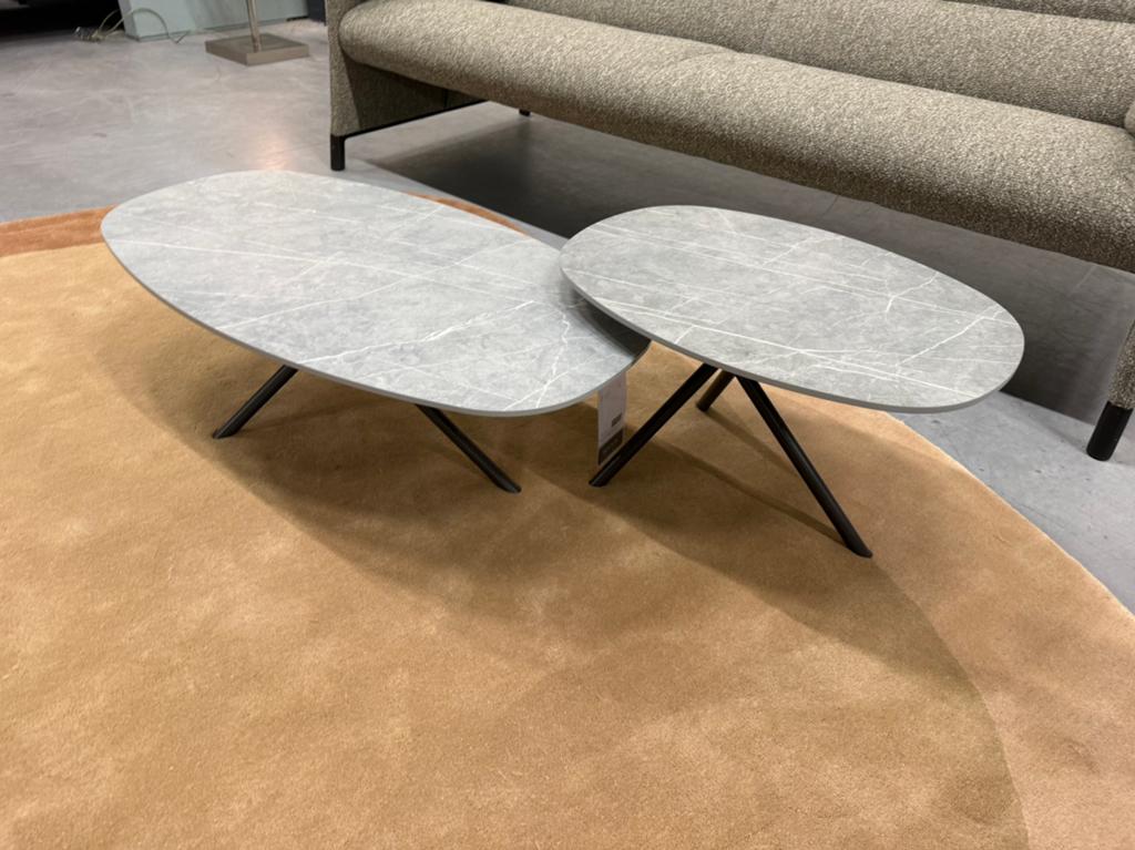 Nieuw Metaform Salontafelset Triple Keramiek Stone Tafel, Huis en Inrichting, Tafels | Salontafels, Overige materialen, Nieuw