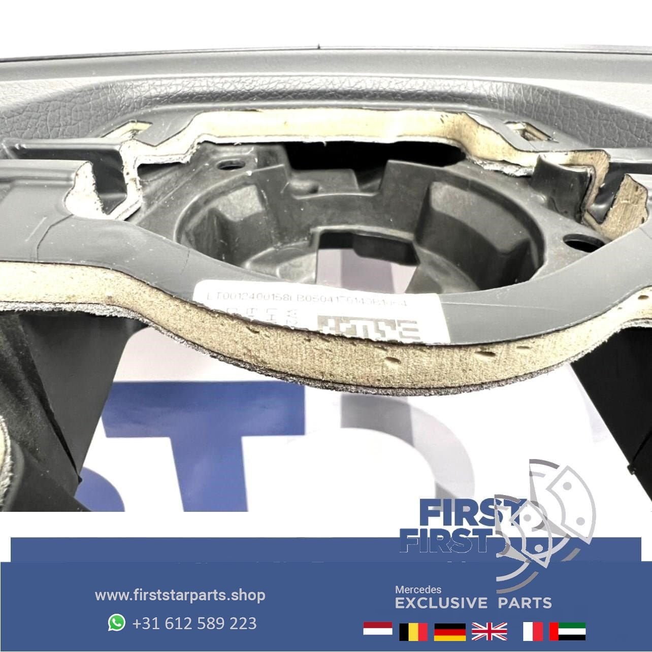 W205 origineel DASHBOARD ZWART Mercedes C Klasse 2014-2021 A, Auto-onderdelen, Dashboard en Schakelaars, Gebruikt, -, Ophalen of Verzenden