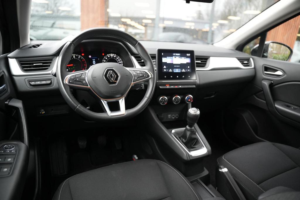 Renault Captur 1.0 TCe 100 Bi-Fuel Zen Navigatie DAB+ LED Cr, Auto's, Renault, Voorwielaandrijving, Gebruikt, Euro 6, Zwart