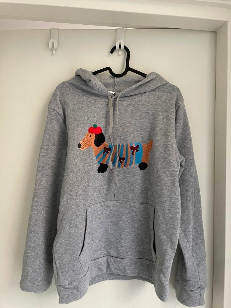 Cute dog print hoodie, Ophalen, Nieuw, Onbekend, Maat 36 (S)
