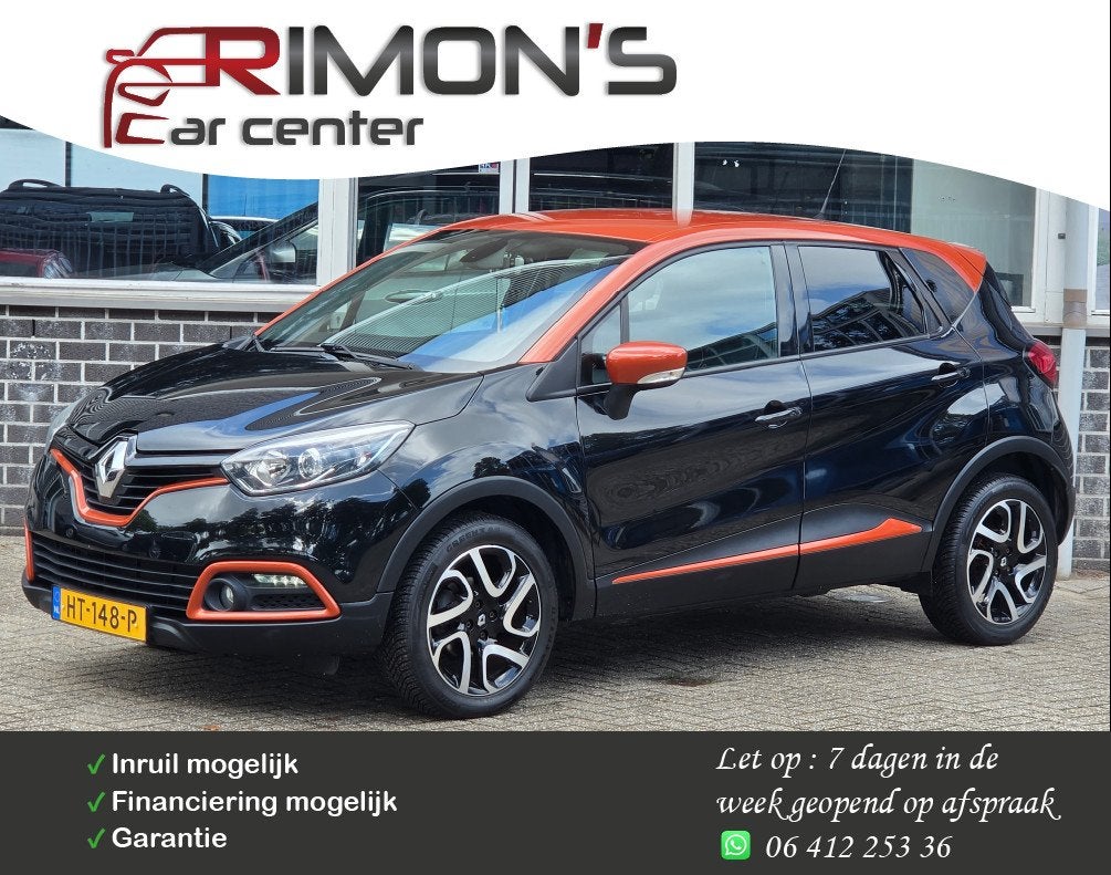 Renault Captur 0.9 TCe 6-12-24 Garantie Carplay Camera NL Au, Voorwielaandrijving, 898 cc, Gebruikt, Euro 6