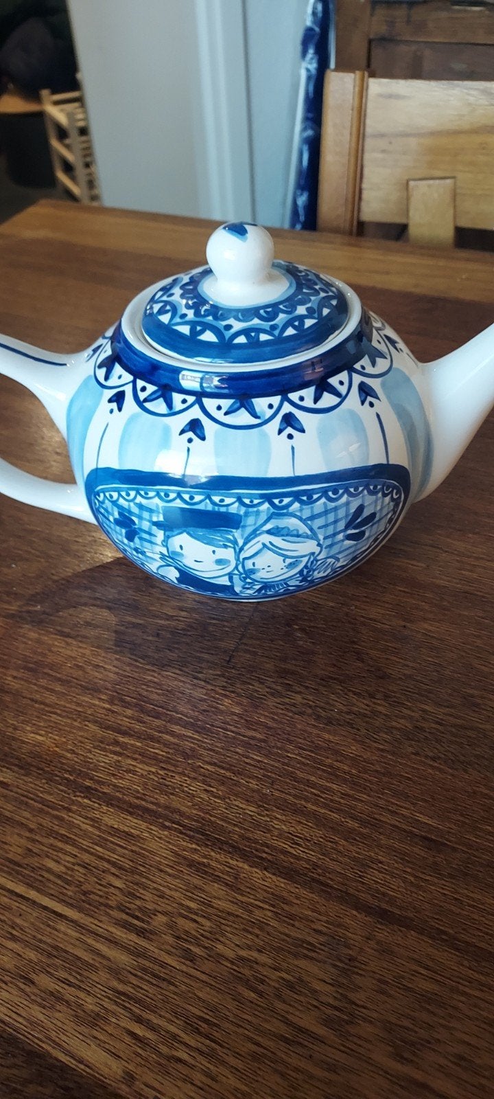 Blond Amsterdam Delfts Blond Theepot, Huis en Inrichting, Ophalen of Verzenden, Zo goed als nieuw, Blond Amsterdam, Theepot