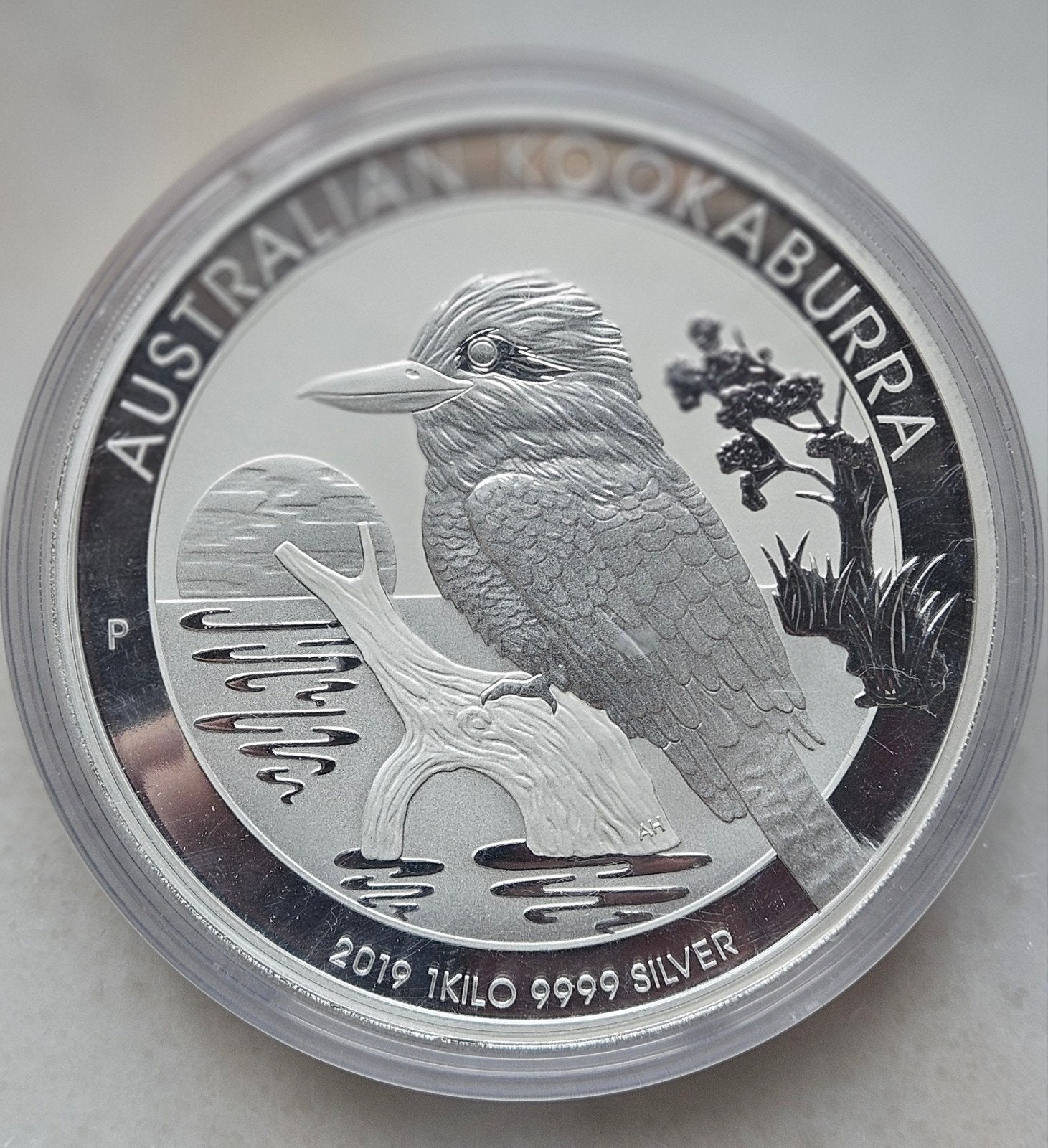 1 kilo kookaburra 2019, Ophalen of Verzenden, Zilver