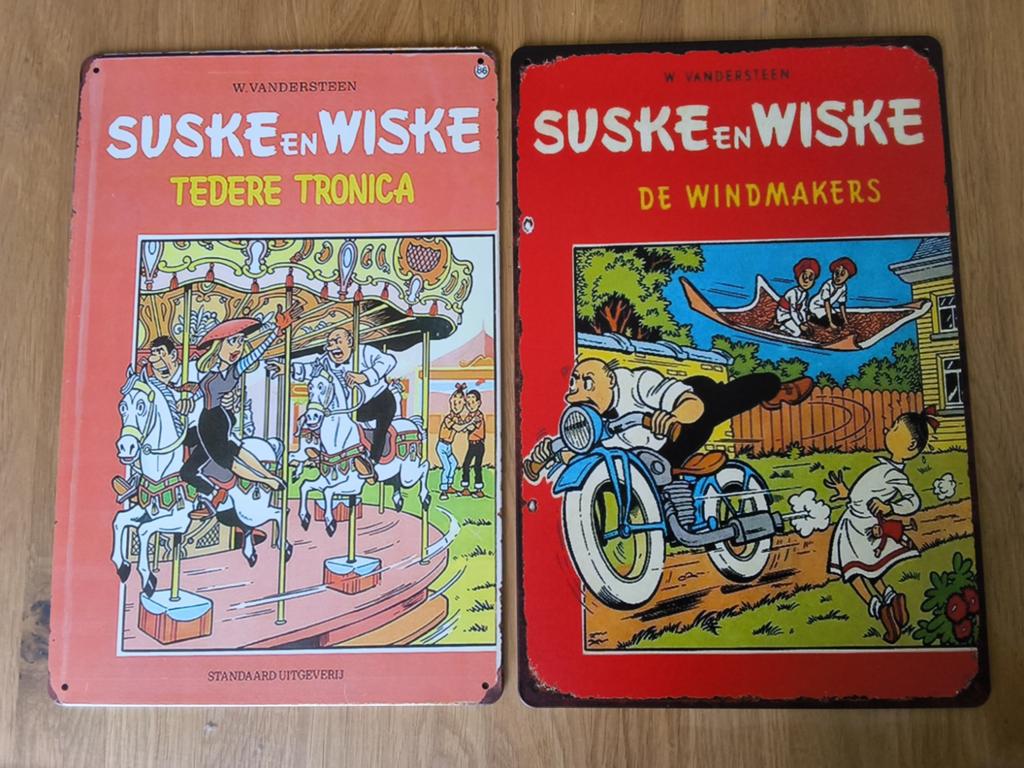 Suske en Wiske wandborden, Verzamelen, Ophalen of Verzenden, Suske en Wiske, Nieuw, Overige typen
