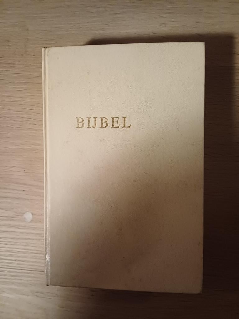 Witte Bijbel - Nederlands Bijbelgenootschap 1975, Antiek en Kunst, Antiek | Boeken en Bijbels, Ophalen of Verzenden, Nederlands Bijbelgenootschap