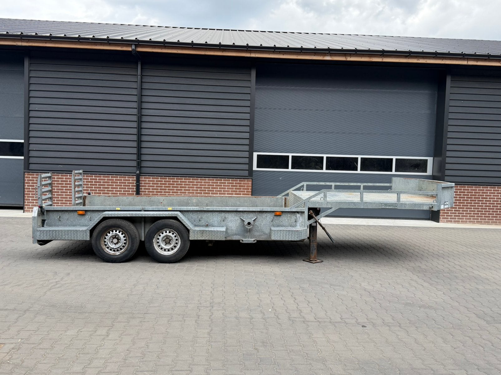 Veldhuizen BE oplegger kuip 5200kg, Ophalen of Verzenden