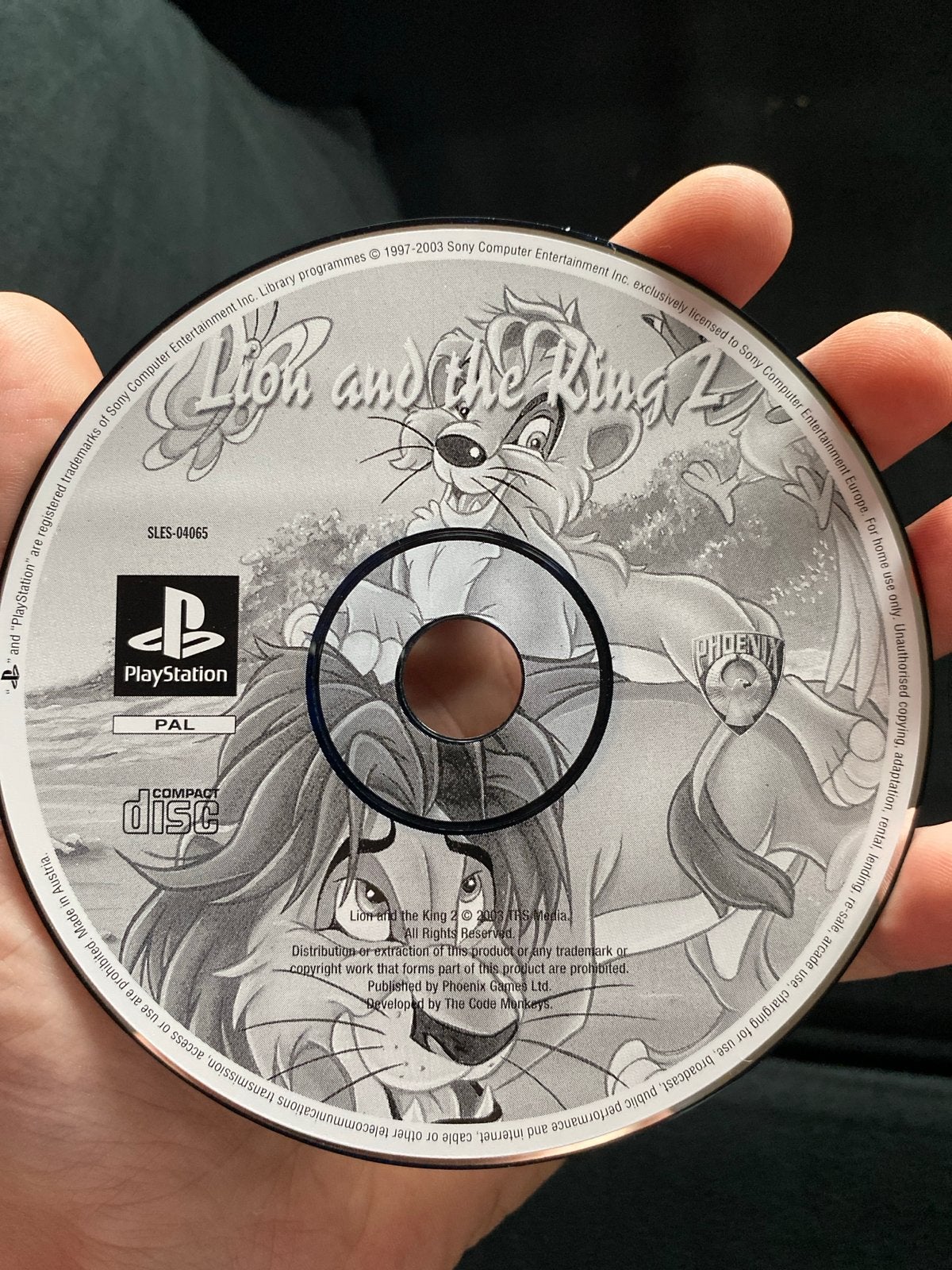 Lion and the King 2 - PlayStation 1 (PS1) Game, Spelcomputers en Games, Ophalen, Gebruikt, 1 speler, Vanaf 3 jaar