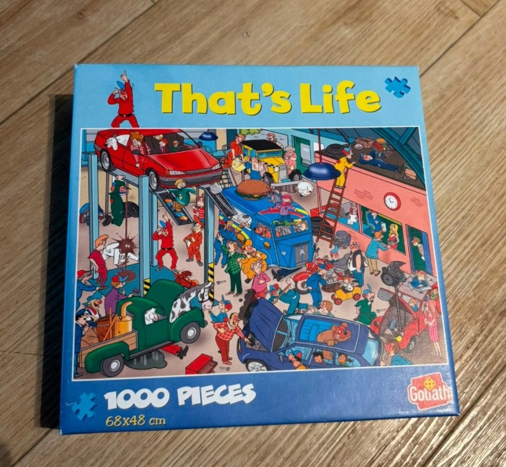 That’s Life puzzels 1000 stukjes, Ophalen, 500 t/m 1500 stukjes, Zo goed als nieuw, Legpuzzel