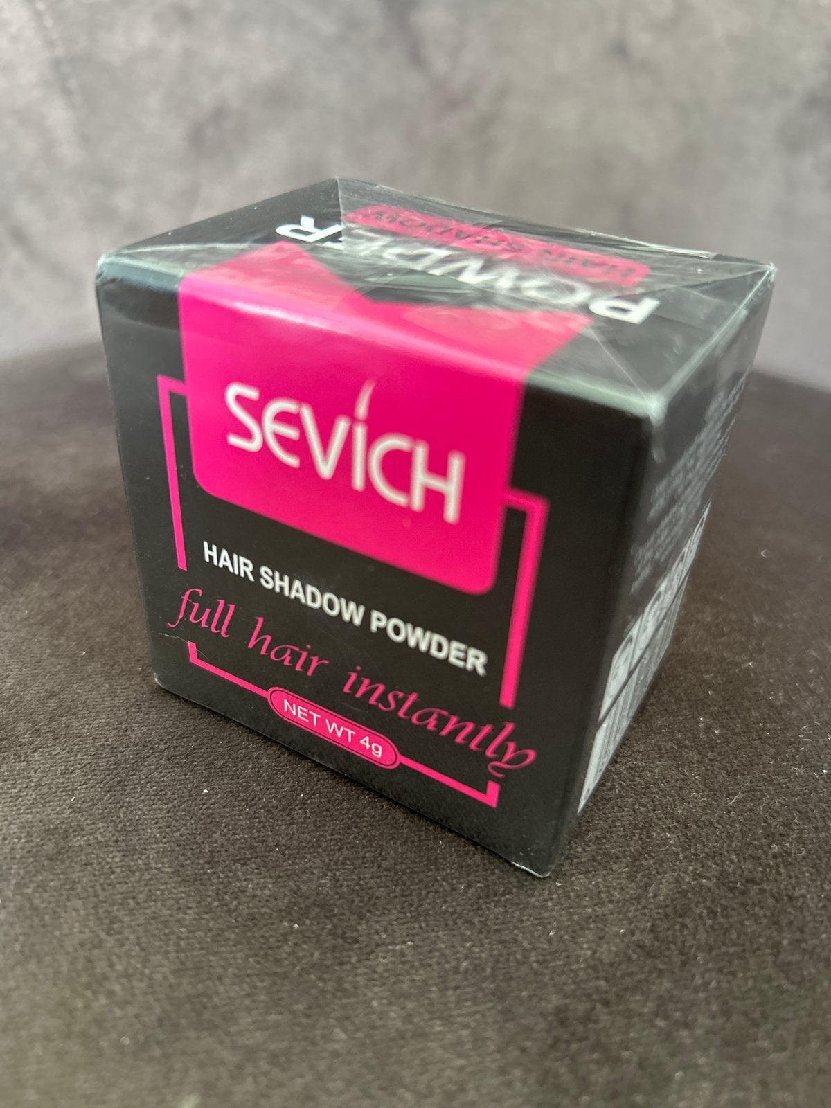 Sevich Hair Shadow Powder - Dark Brown (4g), Ophalen of Verzenden, Nieuw, Overige typen