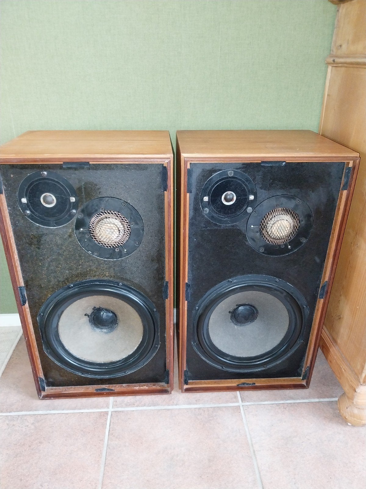 AR-3a/Improved Acoustic Suspension Luidsprekersysteem, Audio, Tv en Foto, Luidsprekers, Stereo speakers, Gebruikt, Basreflex, Minder dan 60 watt