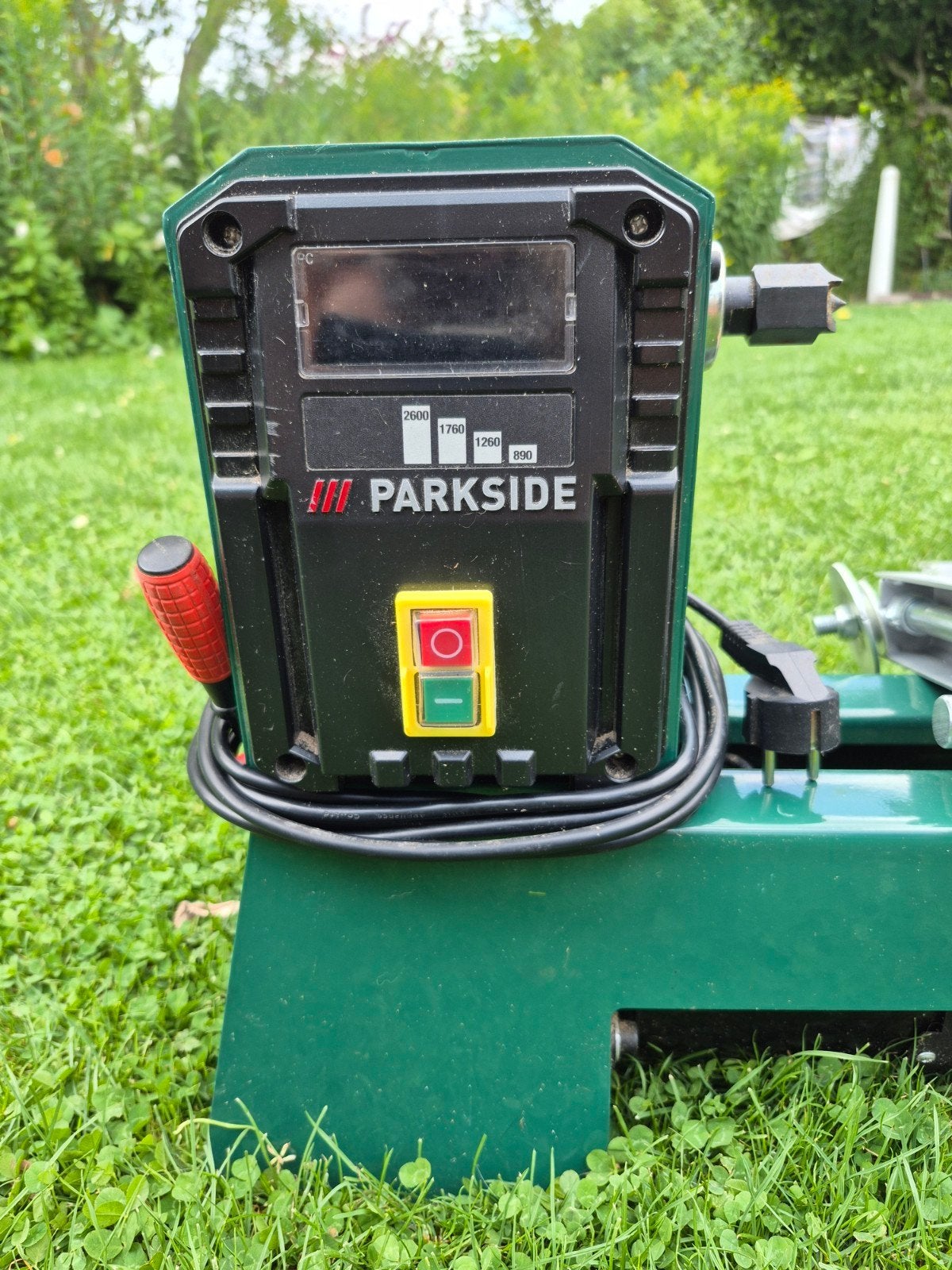 Parkside draaibank met accessoires - Zo goed als nieuw, Ophalen, Zo goed als nieuw, Houtdraaibank, Minder dan 500 mm