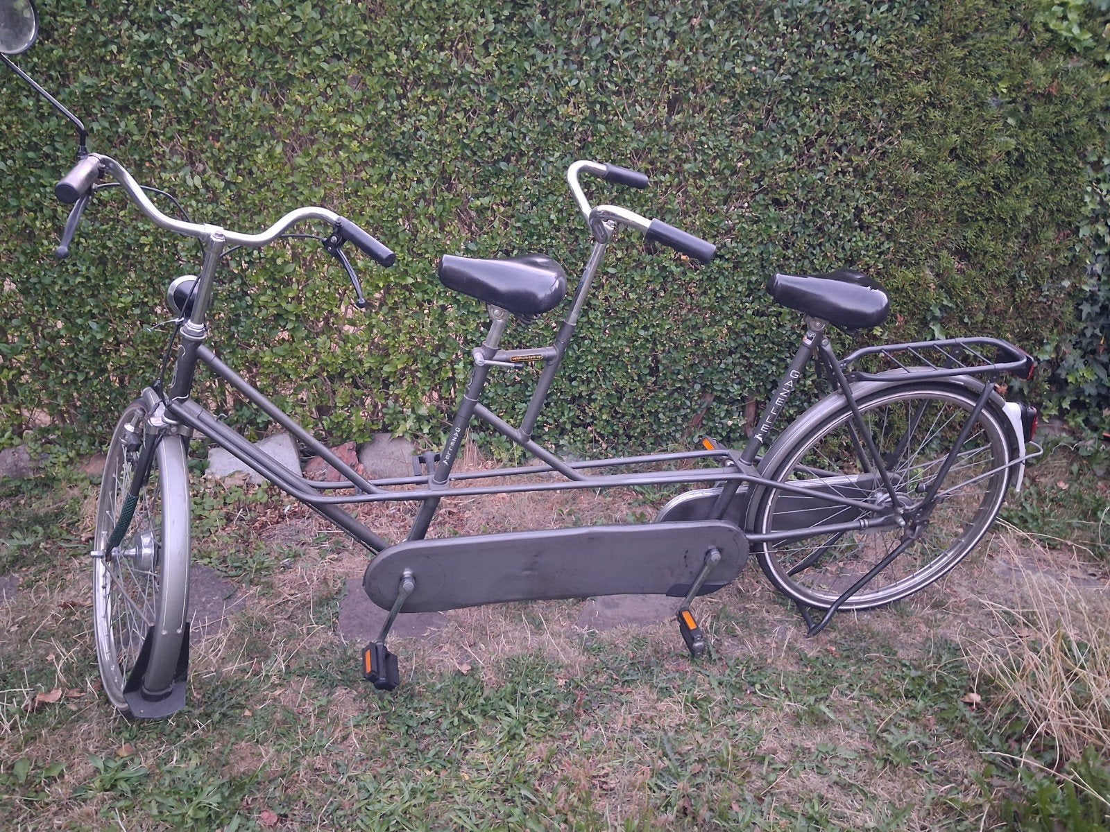 Gazelle Tandemfiets, Fietsen en Brommers, Fietsen | Tandems, Ophalen, Minder dan 10 versnellingen, Gebruikt, Velgrem