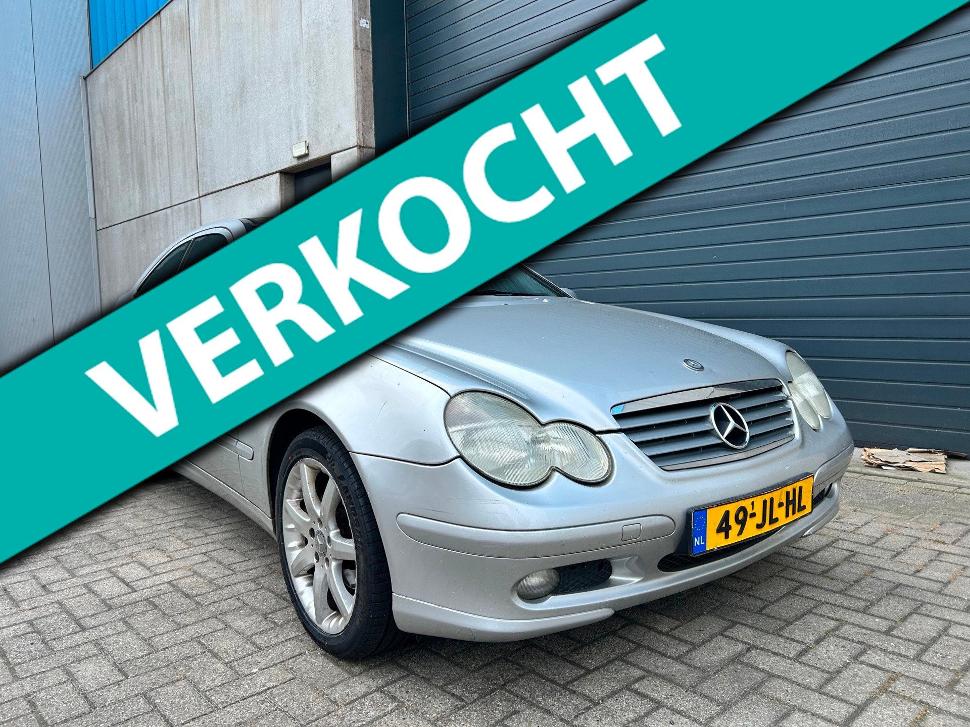 Mercedes-Benz C-klasse Sportcoupé 200 K. PANO NAVI APK, Automatische klimaatregeling, 1998 cc, Gebruikt, 4 cilinders
