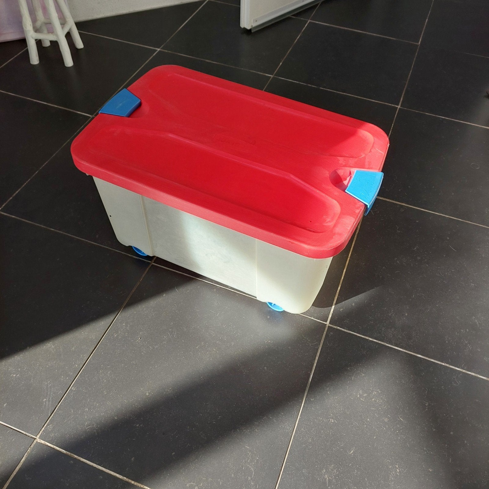Curver opbergbox op wieltjes, Ophalen, Motor en Techniek, Zeilboot of Motorboot